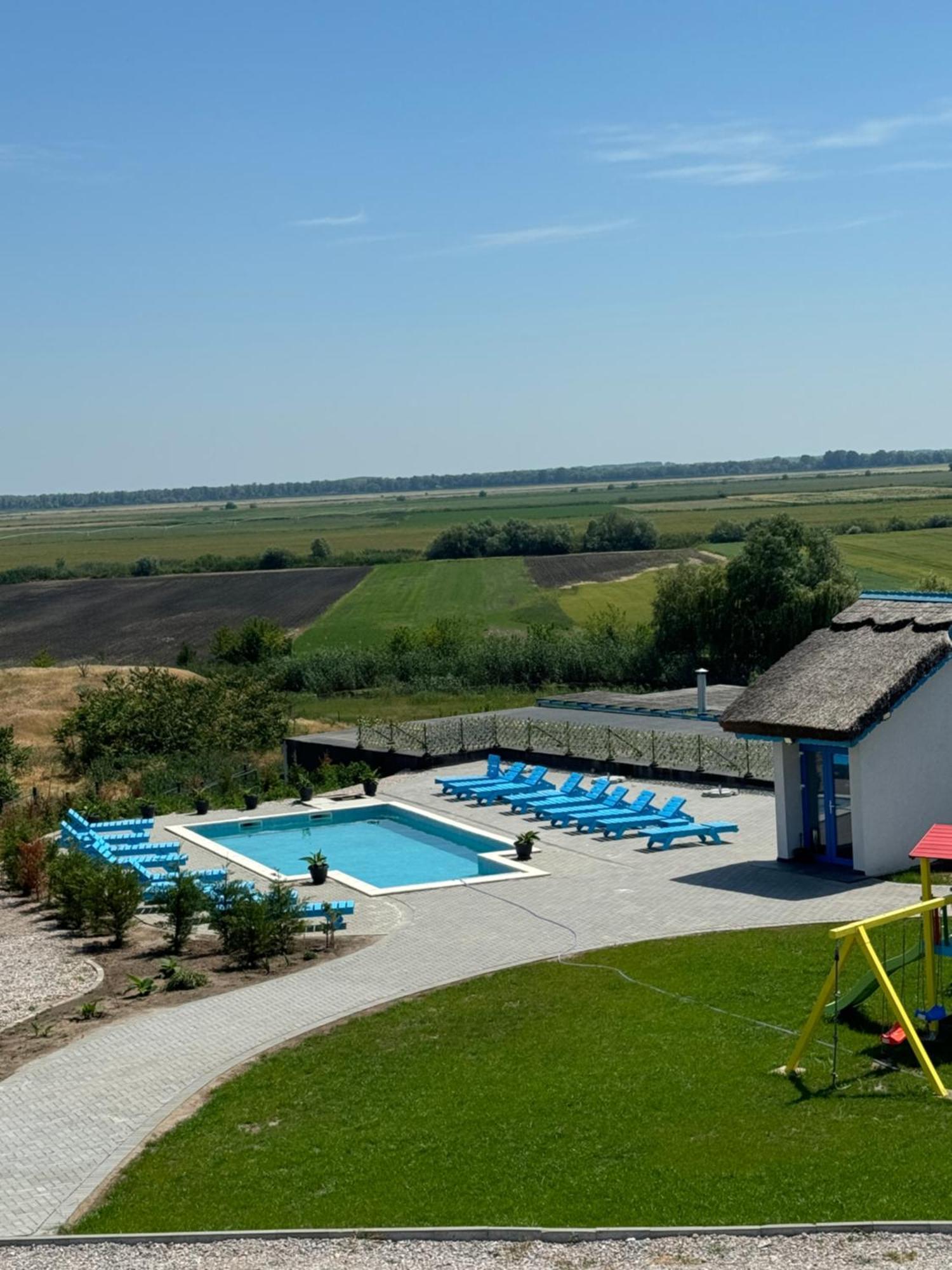 מלון Dunavăţu de Jos Danube Delta View מראה חיצוני תמונה